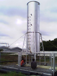 1,200 Nm3/hr BKE Enclosed Biogas Flare
